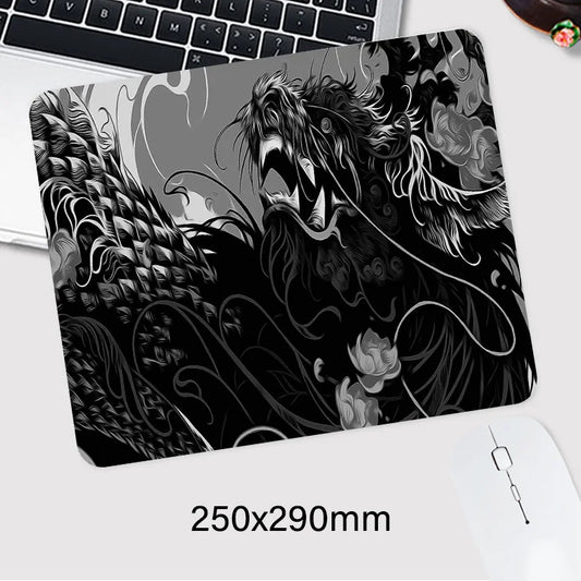 XXL Chinese Dragon Desk Mat - Large Gaming Mouse Pad PC