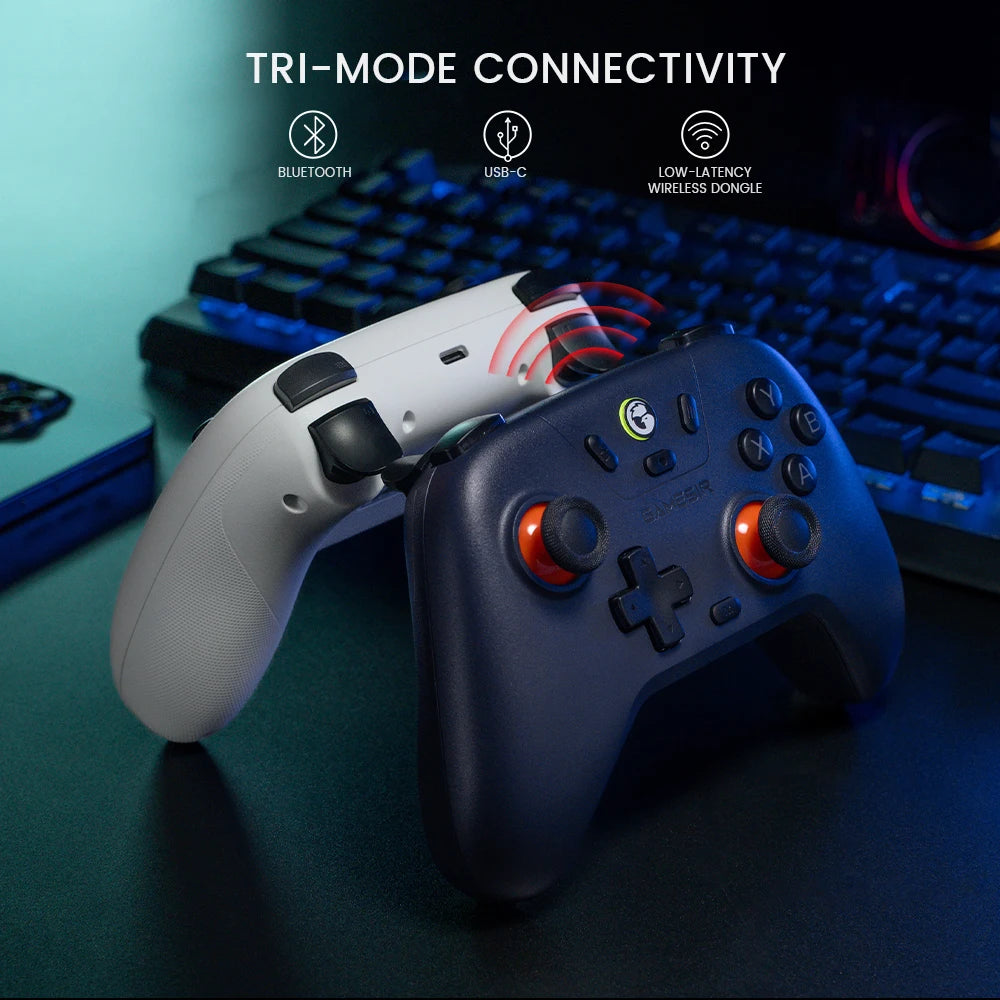 Manette GameSir Nova Lite – Joysticks Hall, Tri-mode, Multiplateforme (Switch / PC / iOS / Android)