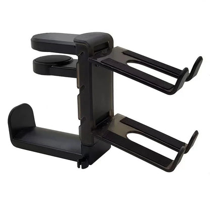 Support Casque Gaming 2-en-1 – Porte Casque & Manette Rotatif pour Bureau