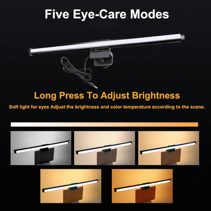 Barre LED pour Moniteur PC 30 cm – Éclairage USB Réglable pour Bureau & Setup Gaming
