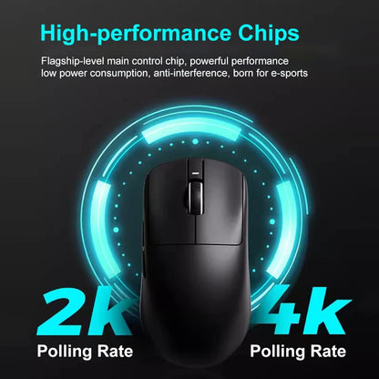 Souris Gaming Sans Fil ATK VXE R1 – PAW3395, 26 000 DPI, 2.4G / Bluetooth, Ultra-Légère