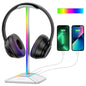 Support Casque Gaming RGB New Bee Z8 – Avec Ports USB & Base Antidérapante