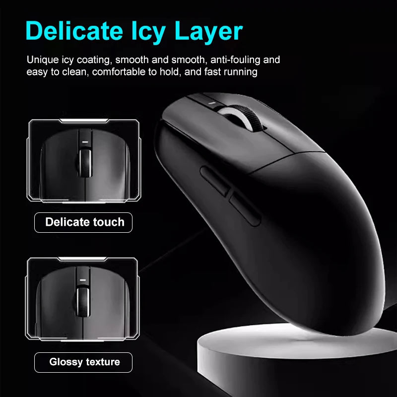 Souris Gaming Sans Fil ATK VXE R1 – PAW3395, 26 000 DPI, 2.4G / Bluetooth, Ultra-Légère