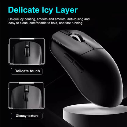 Souris Gaming Sans Fil ATK VXE R1 – PAW3395, 26 000 DPI, 2.4G / Bluetooth, Ultra-Légère