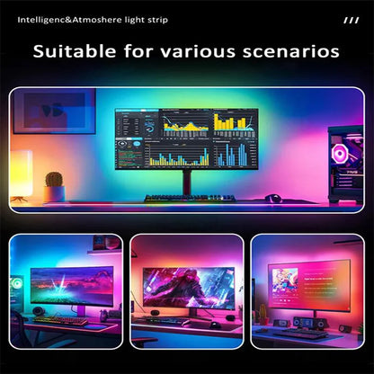 Bande LED RGB PC USB – Éclairage Gaming Synchronisé Musique & Ambiance Écran
