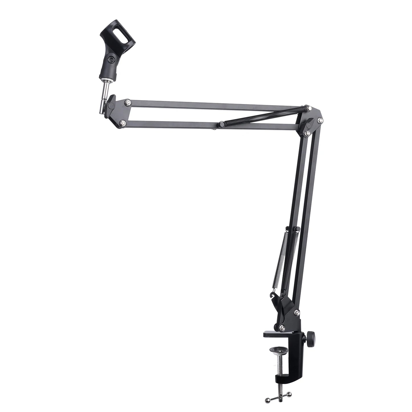 Bras Microphone Articulé Réglable – Support Suspension pour Micro Studio & Streaming