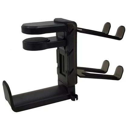 Support Casque Gaming 2-en-1 – Porte Casque & Manette Rotatif pour Bureau
