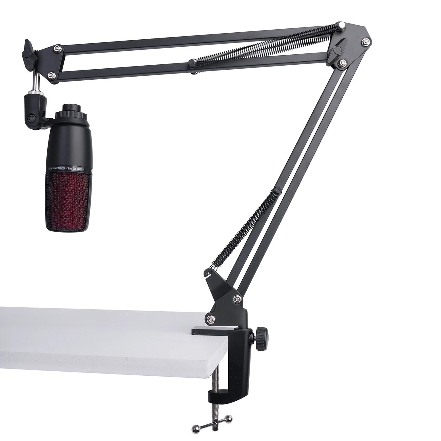 Bras Microphone Articulé Réglable – Support Suspension pour Micro Studio & Streaming