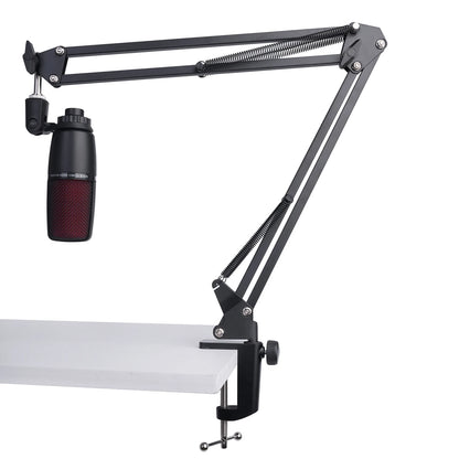 Bras Microphone Articulé Réglable – Support Suspension pour Micro Studio & Streaming