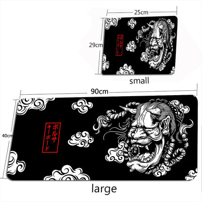Tapis de Bureau XXL Dragon Chinois – Tapis de Souris Gaming Grande Taille PC