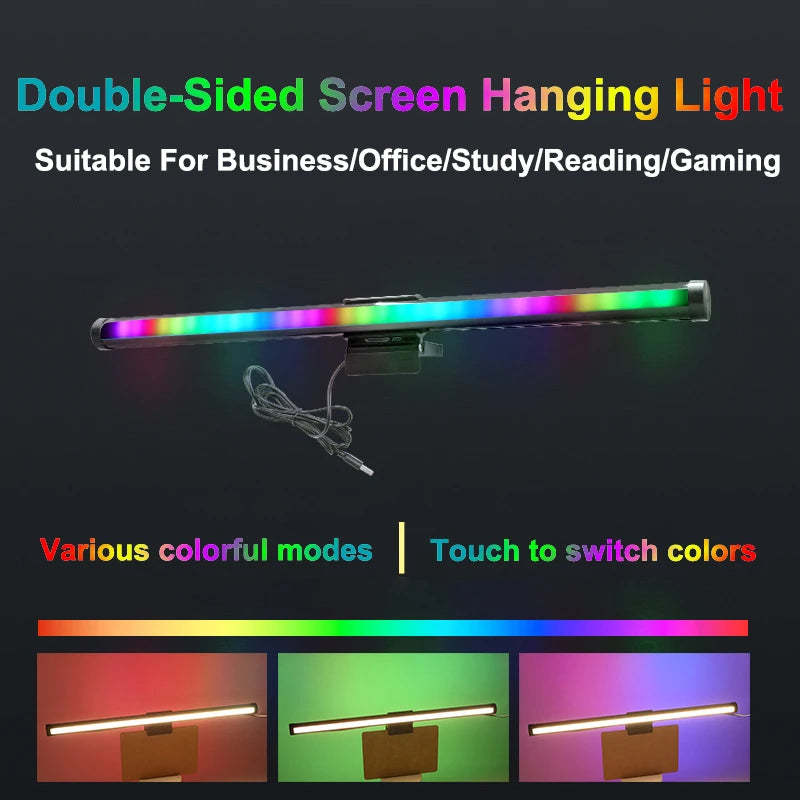 Barre LED pour Moniteur PC 30 cm – Éclairage USB Réglable pour Bureau & Setup Gaming