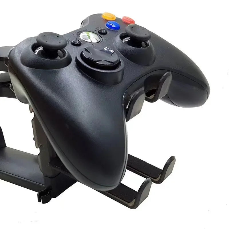 Support Casque Gaming 2-en-1 – Porte Casque & Manette Rotatif pour Bureau