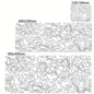 Tapis de bureau XXL noir et blanc – Design abstrait, gaming & bureau